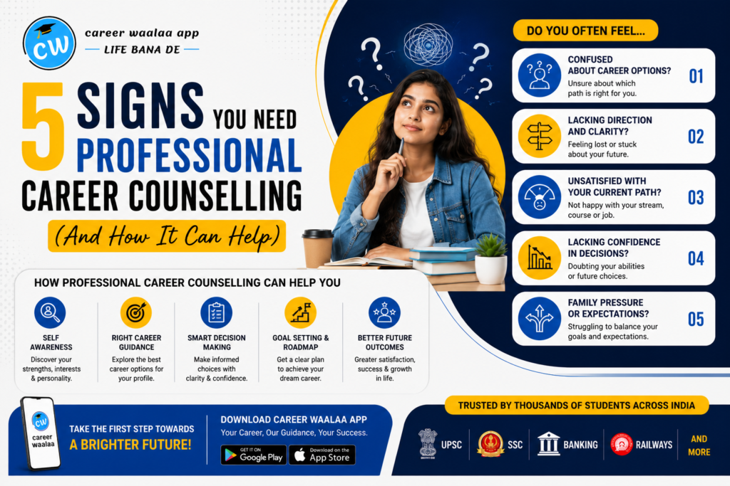 5 Signs You Need Professional Career Counselling (And How It Can Help)