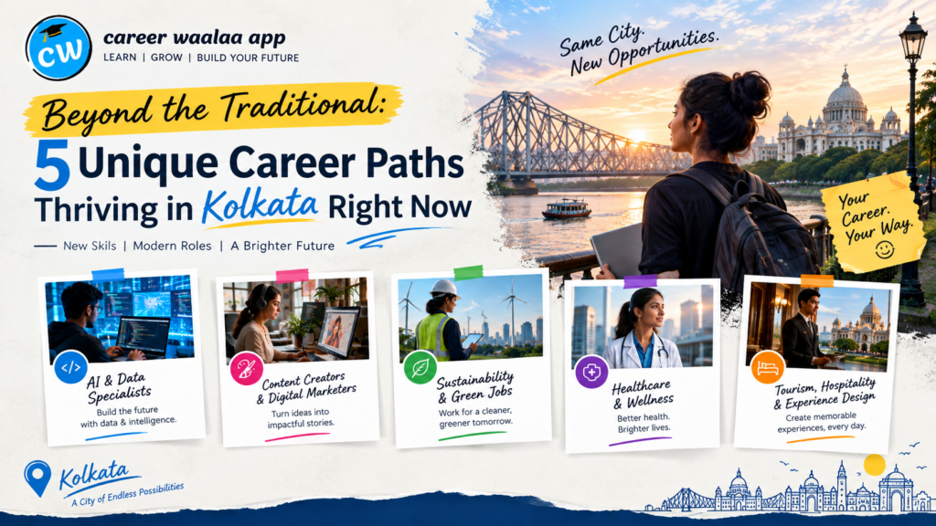 Beyond the Traditional: 5 Unique Career Paths Thriving in Kolkata Right Now